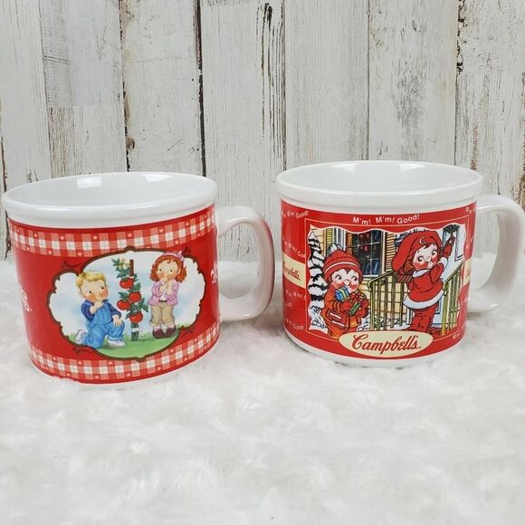 Campbell's Soup Kids Mugs Set of 2 - Picture 1 of 11